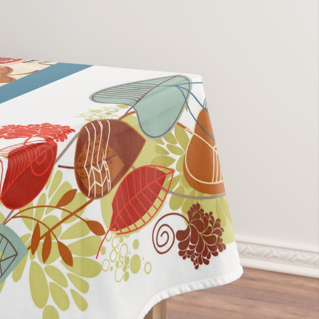 In Liebe mit Fall Tischdecke (Beispiel)