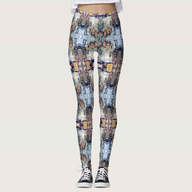 in Liebe mit Schwierigkeiten und in Schwierigkeite Leggings (Vorderseite)