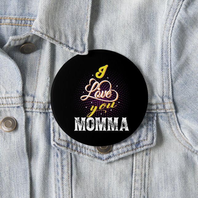In Liebe momma Button (Beispiel)