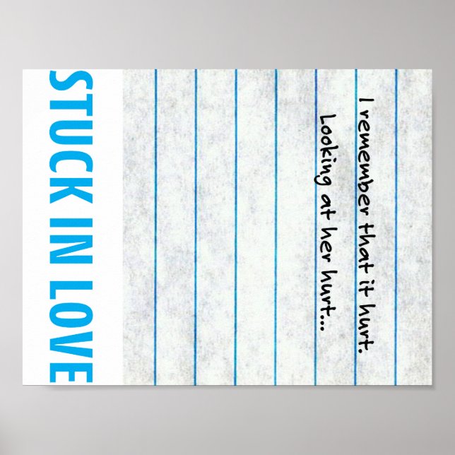 In Liebe Poster stecken (Vorne)