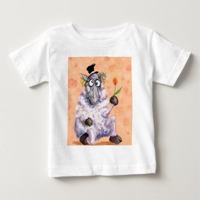 In Liebe Ram - Funny - Baby T-shirt (Vorderseite)