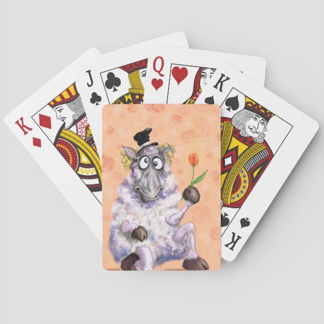 In Liebe Ram - Gentleman - Funny Spielkarten (Rückseite)