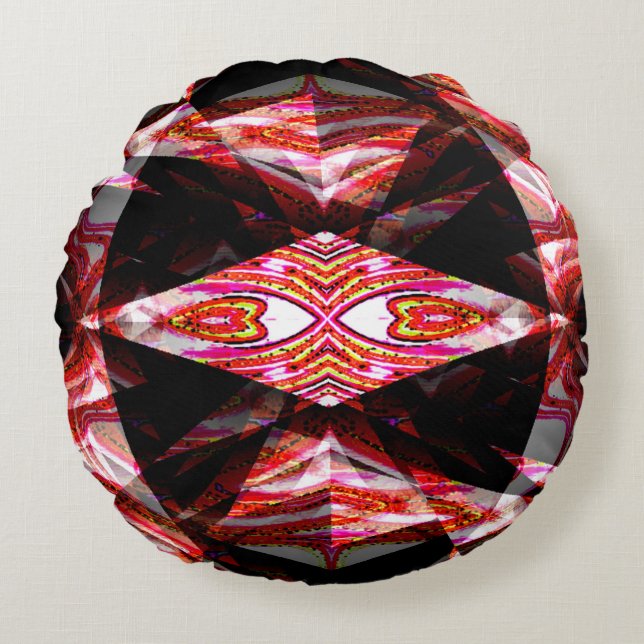 In Liebe sein...... Rundes Kissen (Vorderseite)