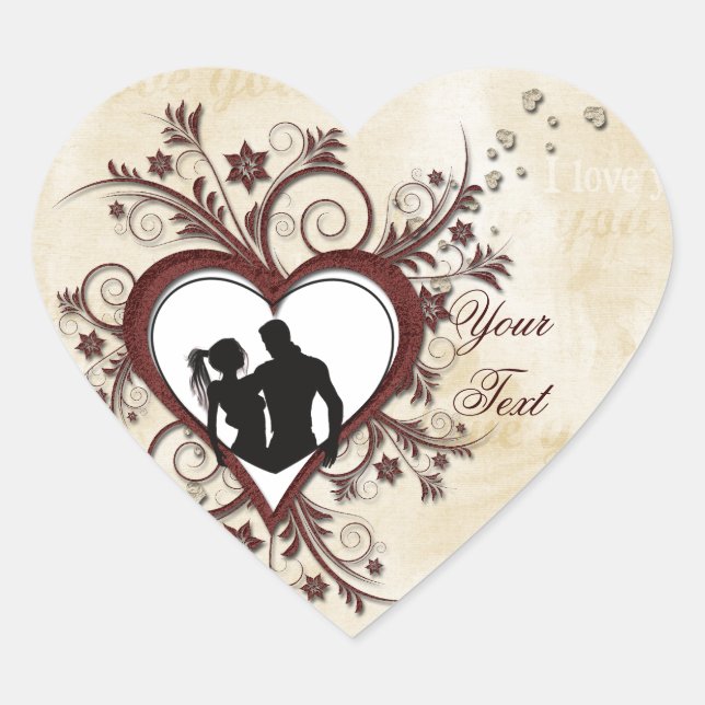 IN LIEBE STICKERS (Vorderseite)