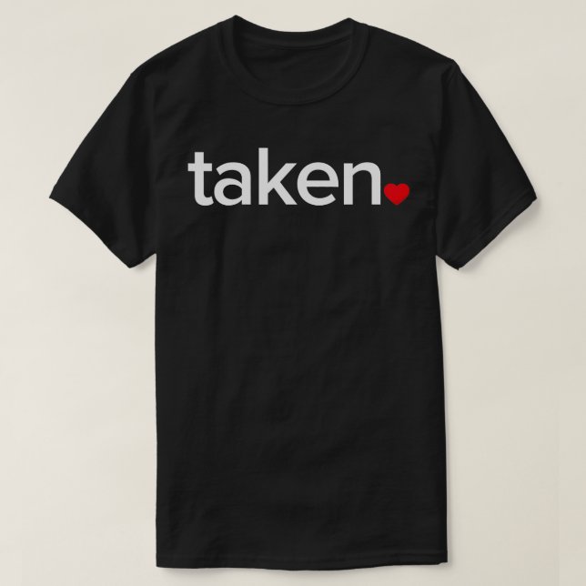 IN LIEBE UND TAKEN TSHIRT Great Valentinstag Tee (Design vorne)