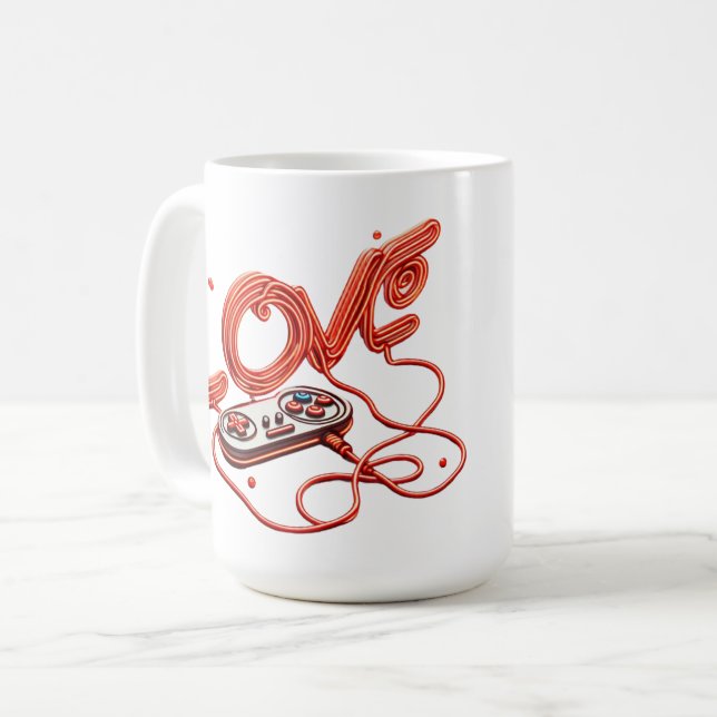 In Liebe verbunden Kaffeetasse (Vorderseite Links)