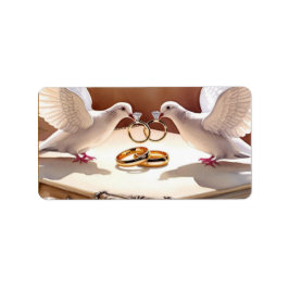 In Liebe vereint Adressaufkleber