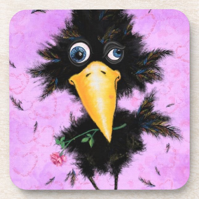 In Liebe Zeile - Funny - Bild hinzufügen /Text/Nam Getränkeuntersetzer (Vorderseite)