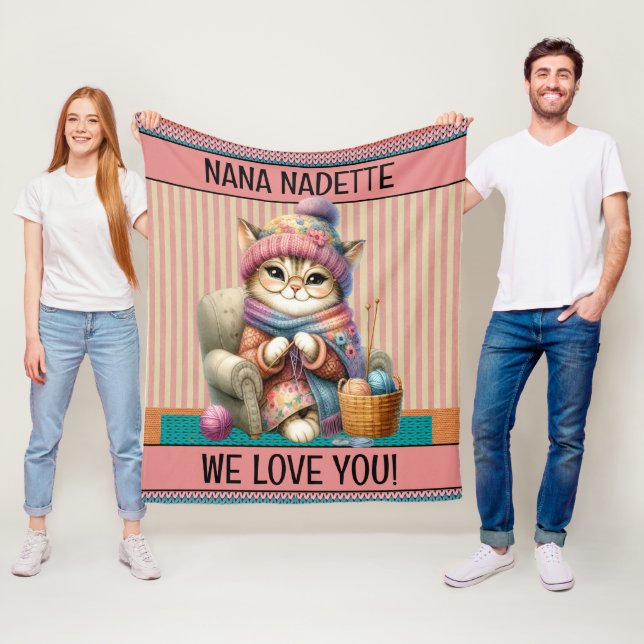 In Liebe zerrissen Fleece Blanket (Beispiel)