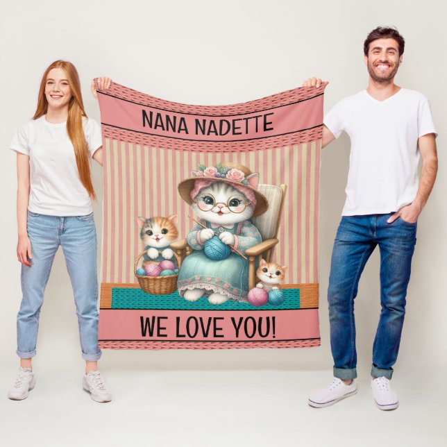 In Liebe zerrissen Fleece Blanket (Beispiel)