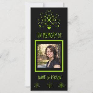 In liebenden Erinnerungsleuchten im Wind