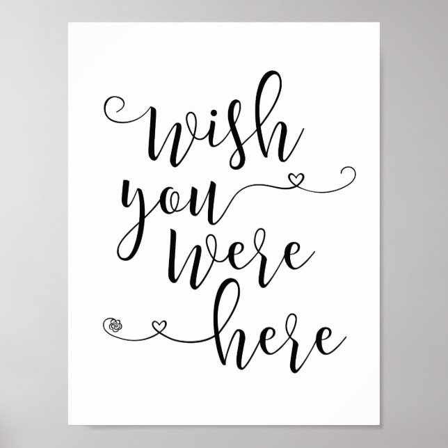 In liebevollem Erinnerungszeichen - wünscht, Sie w Poster (Vorne)