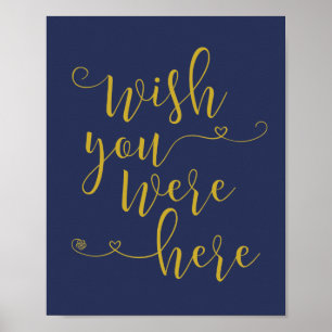 In liebevollem Erinnerungszeichen - wünschten Sie  Poster