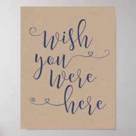 In liebevollem Erinnerungszeichen - wünschten Sie  Poster