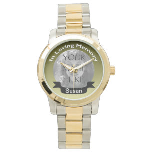 In liebevollem Gedächtnis der GoldFoto-Uhr Armbanduhr