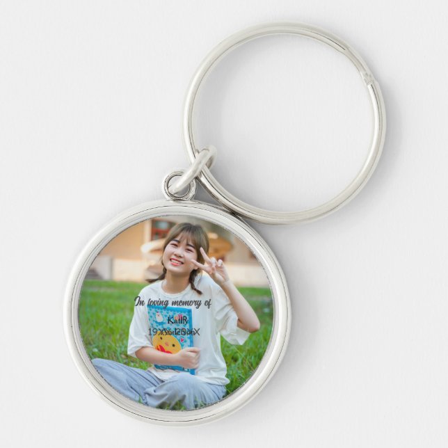 In liebevollem Speicher des Namensgedächtnisses Schlüsselanhänger (Vorne)