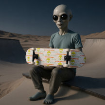 In Little Different Skateboard