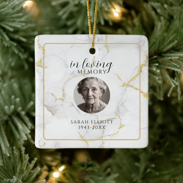 In living memory, funeral, loved one Ornament (Baum)