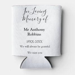 In Love Erinnerung an Namensbeerdigung Erinnerung  Dosenkühler