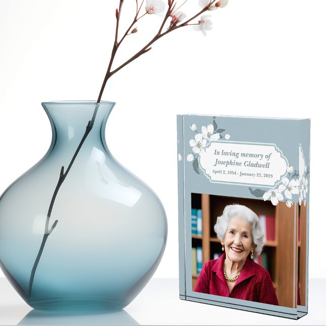 In Love Gedächtnis Schöne florale Gedenkstätte Fotoblock (Von Creator hochgeladen)