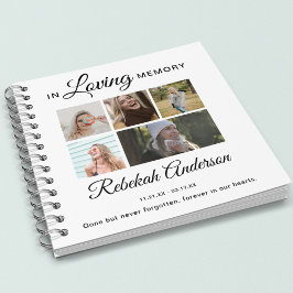 In Love Memory | 5 FOTO | Memorial Guest Notizbuch