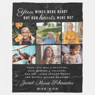 In Love Memory   6 Kostenvoranschlag für Fotosamml Fleecedecke