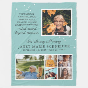 In Love Memory   6 Kostenvoranschlag für Fotosamml Fleecedecke