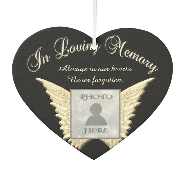 In Love Memory Autolufterfrischer (Vorderseite)