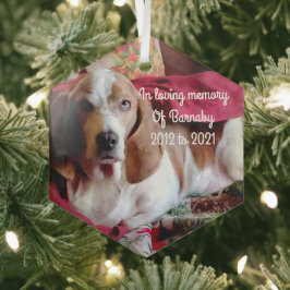 In Love Memory Begleiter Ornament Aus Glas
