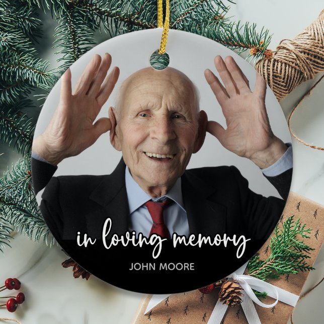 In Love Memory - Beileid Keepake Memorial Keramik Ornament (Von Creator hochgeladen)