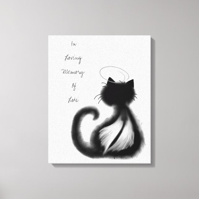 In Love Memory Canvas Print Leinwanddruck (Vorderseite)