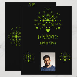 In Love Memory Dandelion Art