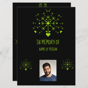 In Love Memory Dandelion Art