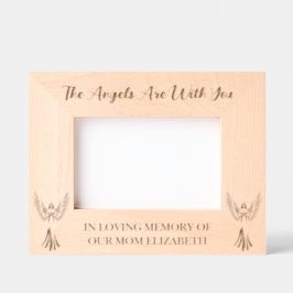 In Love Memory | Die Engel sind mit dir 6x4 Geätzte Rahmen
