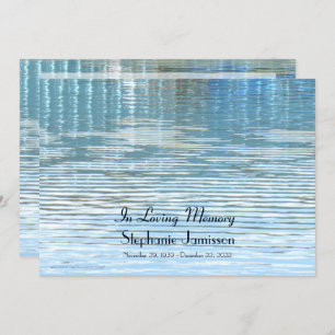 In Love Memory Feier des Lebens Einladung