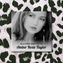 In Love Memory | Foto Keepake Button