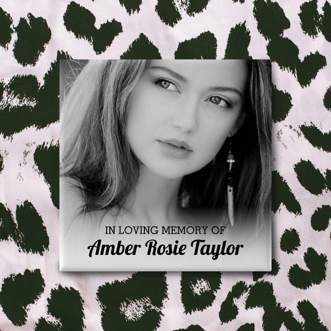 In Love Memory | Foto Keepake Button (Von Creator hochgeladen)