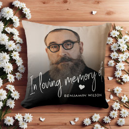 In Love Memory Foto Kissen