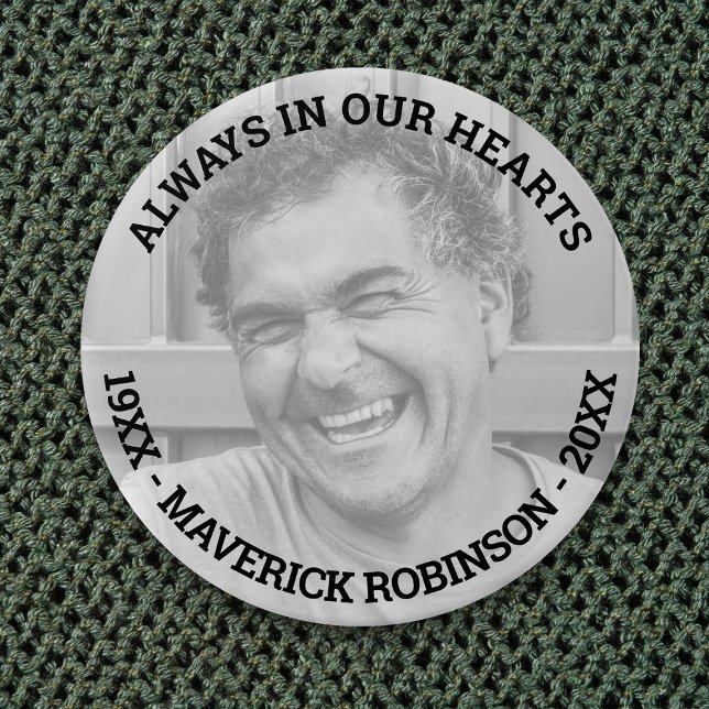 In Love Memory Foto Memorial Beerdigung Button (Von Creator hochgeladen)