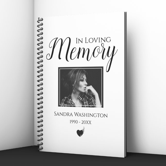 In Love Memory | Foto Memorial Guest Notizblock (Von Creator hochgeladen)