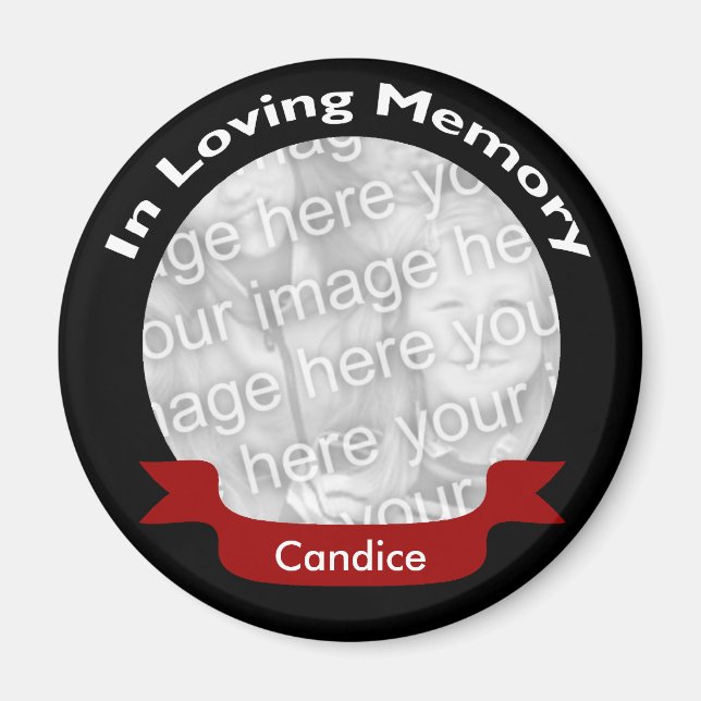 In Love Memory Magnet (Vorne)