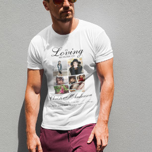 In Love Memory   Memorial für FotoCollage T-Shirt