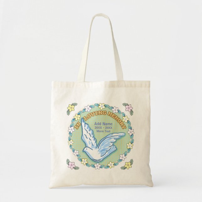In Love Memory Memorial Tote Tasche (Vorne)