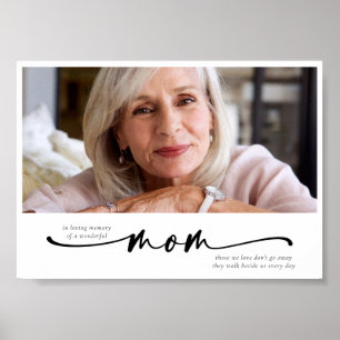 In Love Memory of a Wonderful Mama Tribute Poster