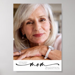 In Love Memory of a Wonderful Mama Tribute Poster