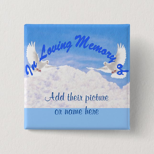In Love Memory of.._Button Button (Vorderseite)