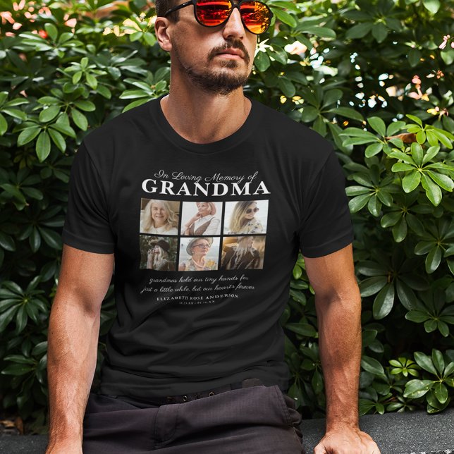 In Love Memory of Oma Picture T-Shirt (Von Creator hochgeladen)