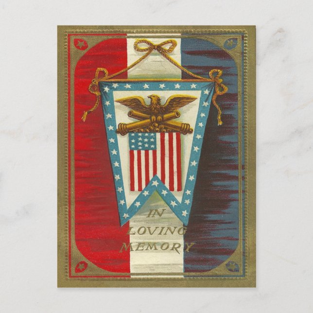 In Love Memory Postkarte (Vorderseite)