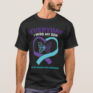 In Love Memory Son Suizidprävention Bewusstsein T-Shirt