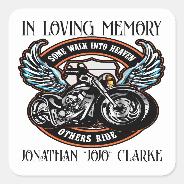 In Love Memory Sticker (Vorderseite)